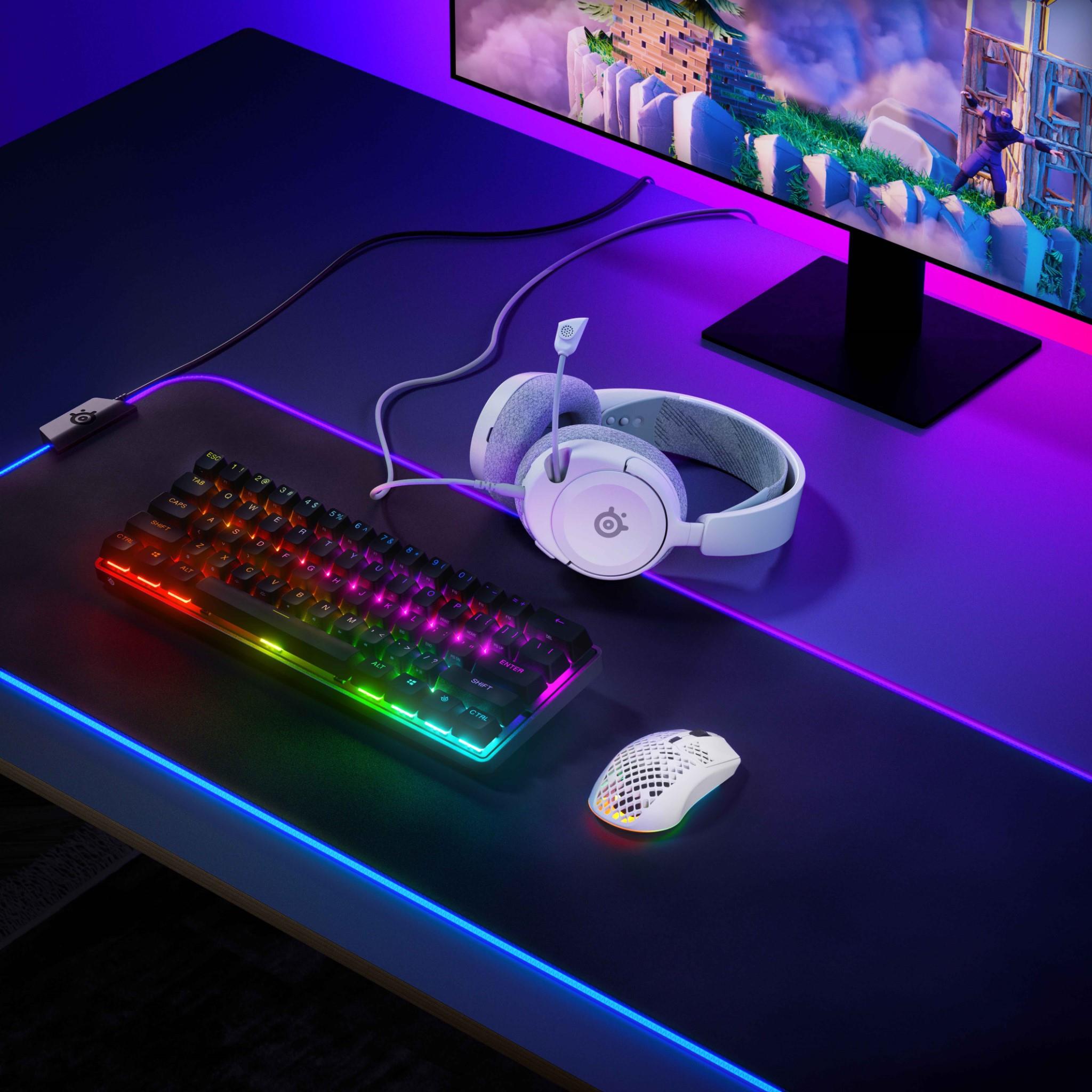 SteelSeries Arctis Nova 1P Gaming Headset (White)