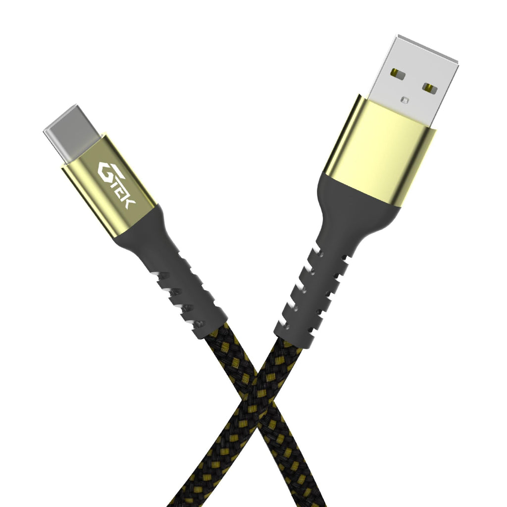 G-Tek Long Length Charge Play Cable (USB-C/Micro USB to USB-A) 3 Metres