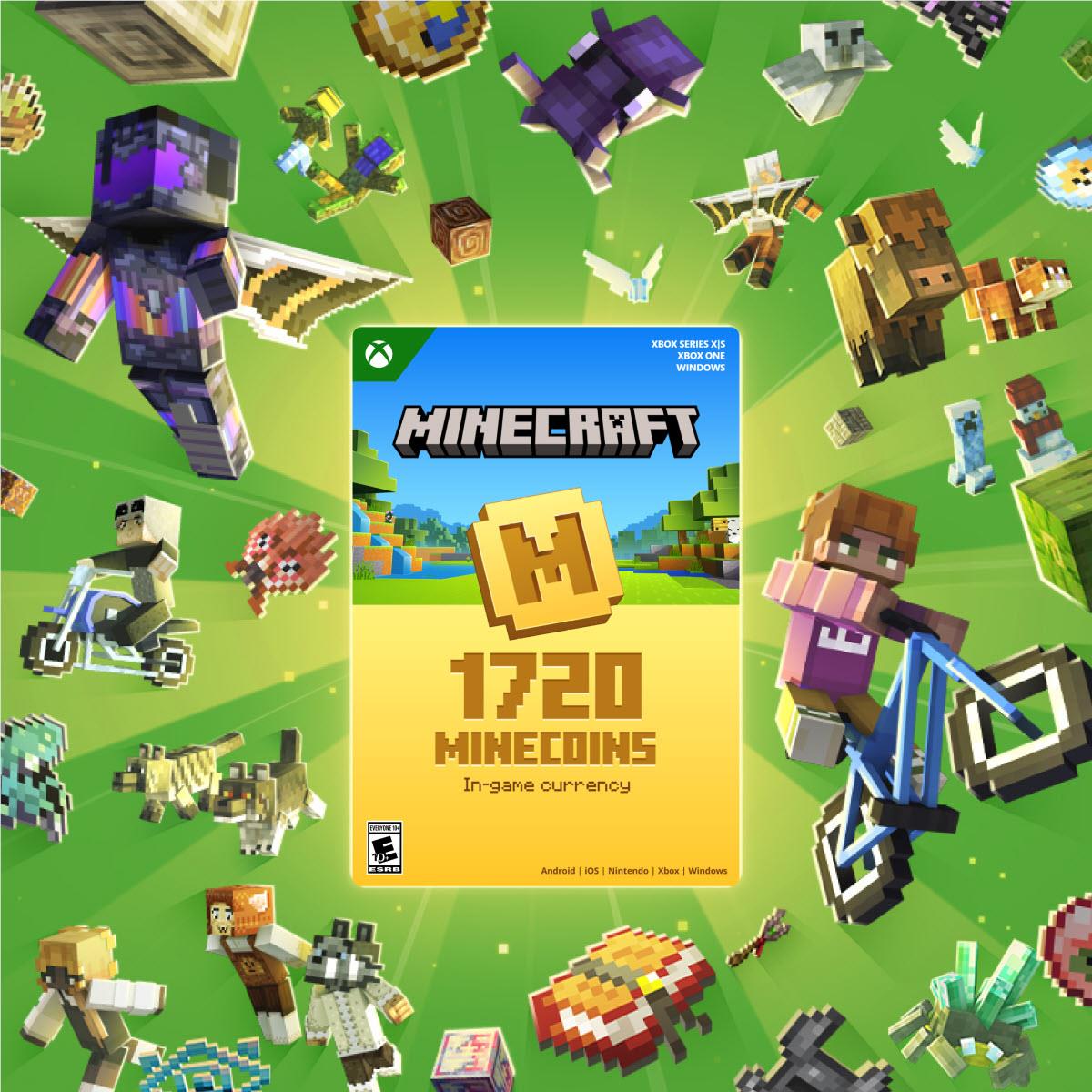 Minecraft 1720 Minecoins (Digital Download)