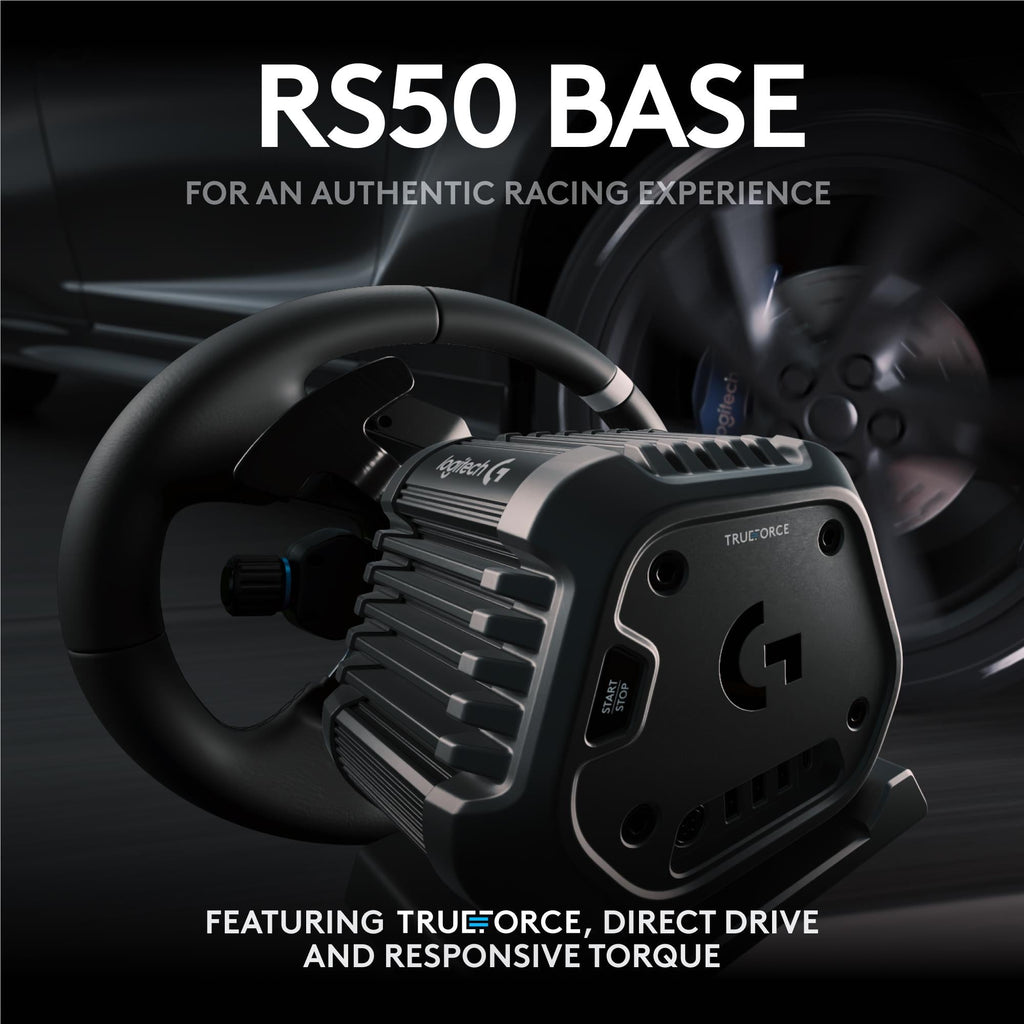 Logitech G RS50 System 8 Nm Direct Drive Base and Steering Wheel for Xbox & PC