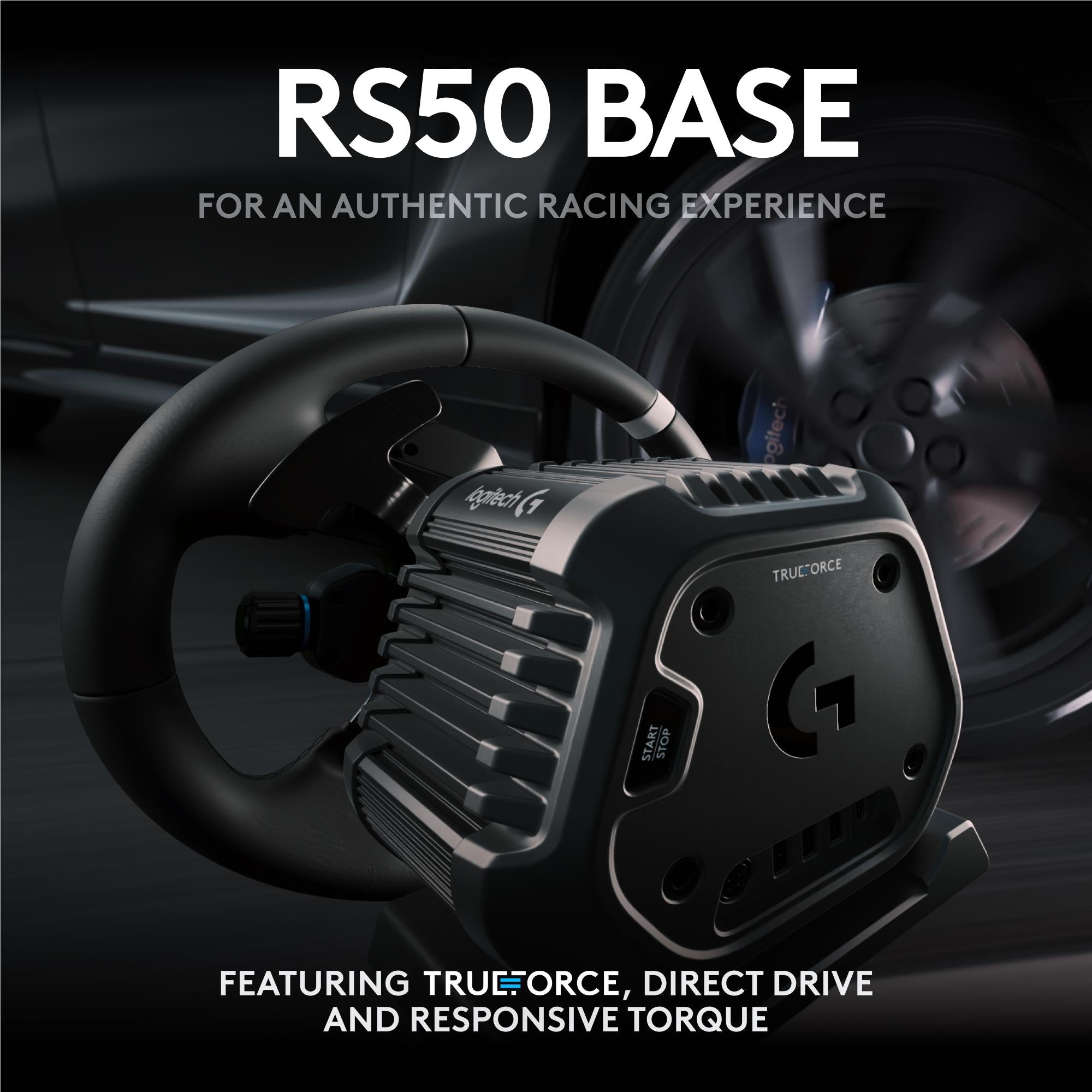 Logitech G RS50 System 8 Nm Direct Drive Base and Steering Wheel for Xbox & PC