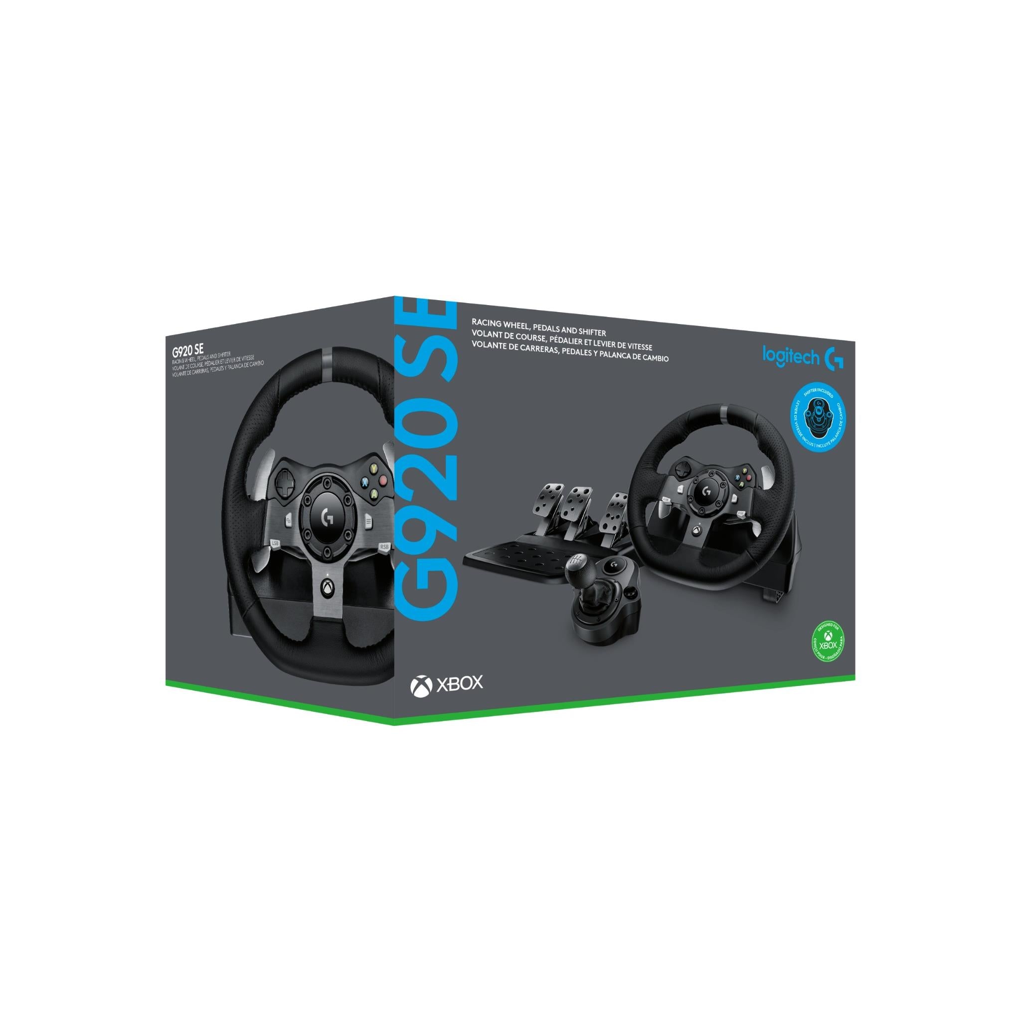 Logitech G G920 SE Driving Force Racing Wheel+ Pedals and Shifter for Xbox Series X/S