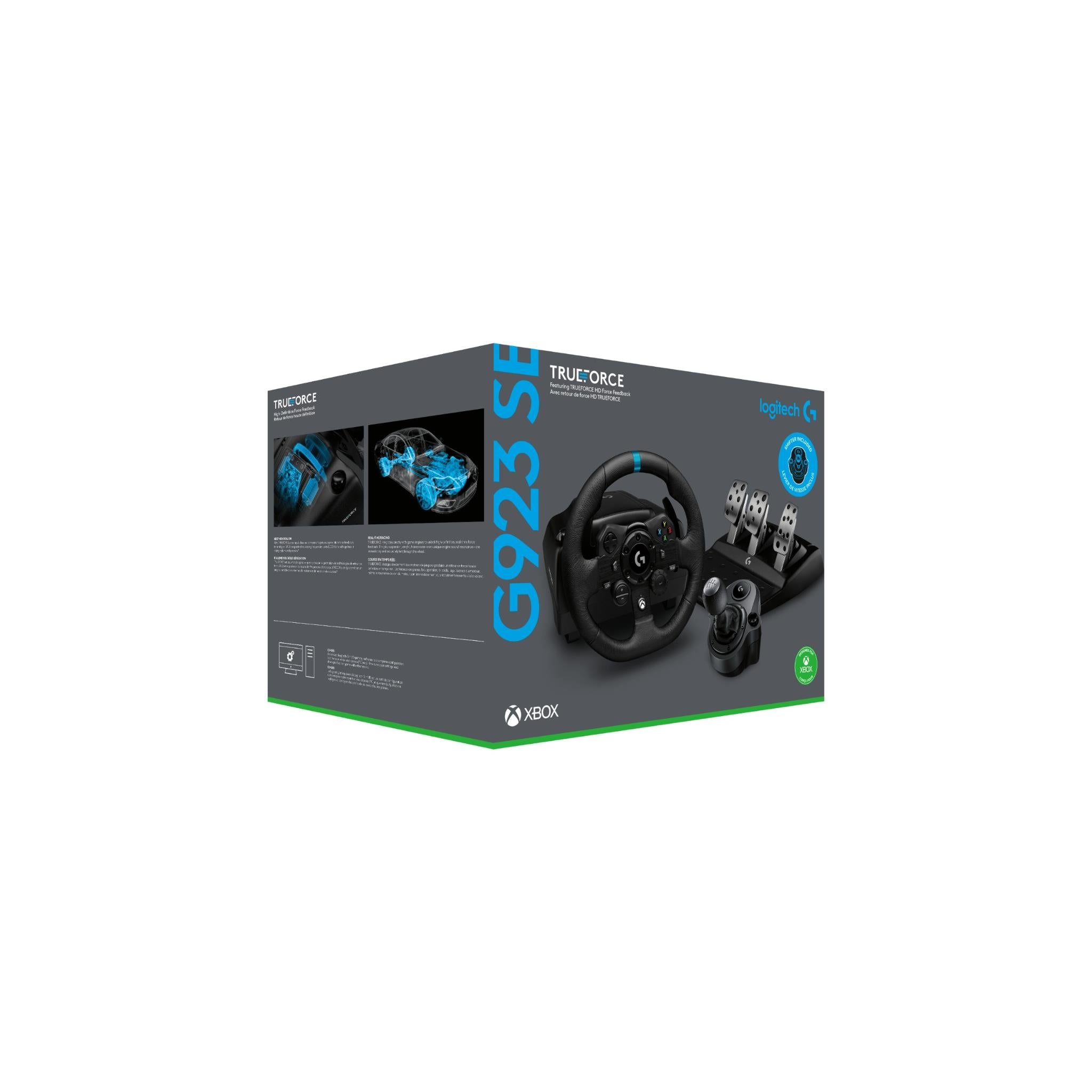 Logitech G G923 SE TRUEFORCE Racing Wheel + Pedals and Shifter for Xbox