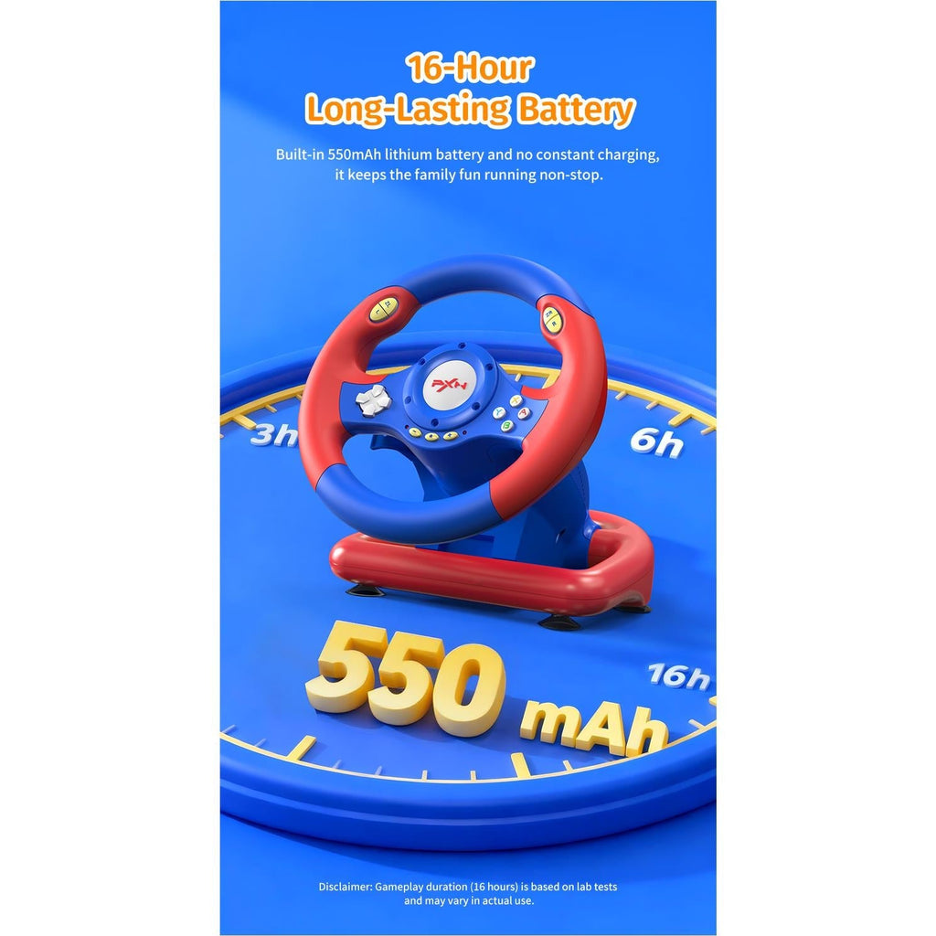 PXN V2 WL Wireless Steering Wheel for Nintendo Switch