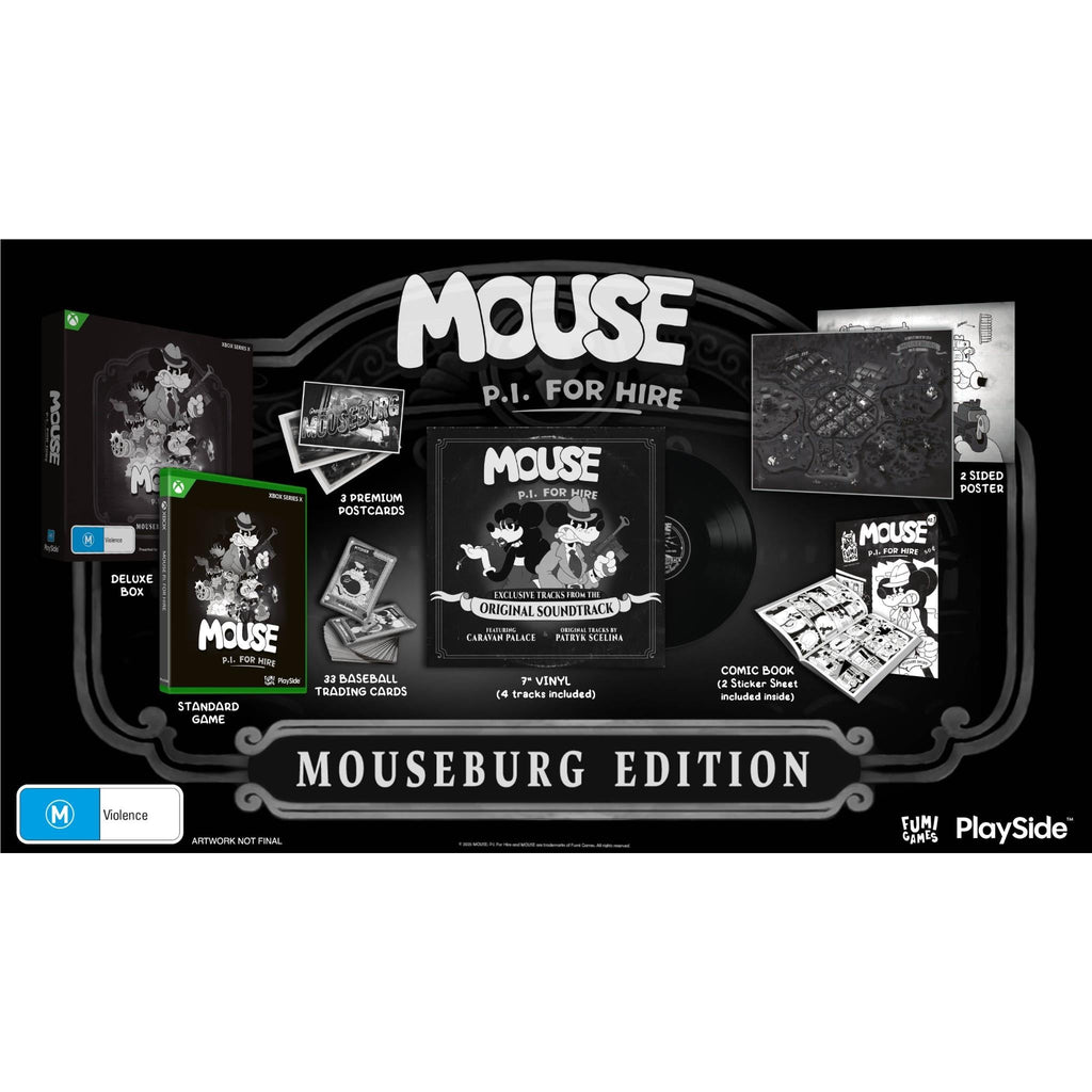 Mouse: P.I. For Hire Mouseburg Edition